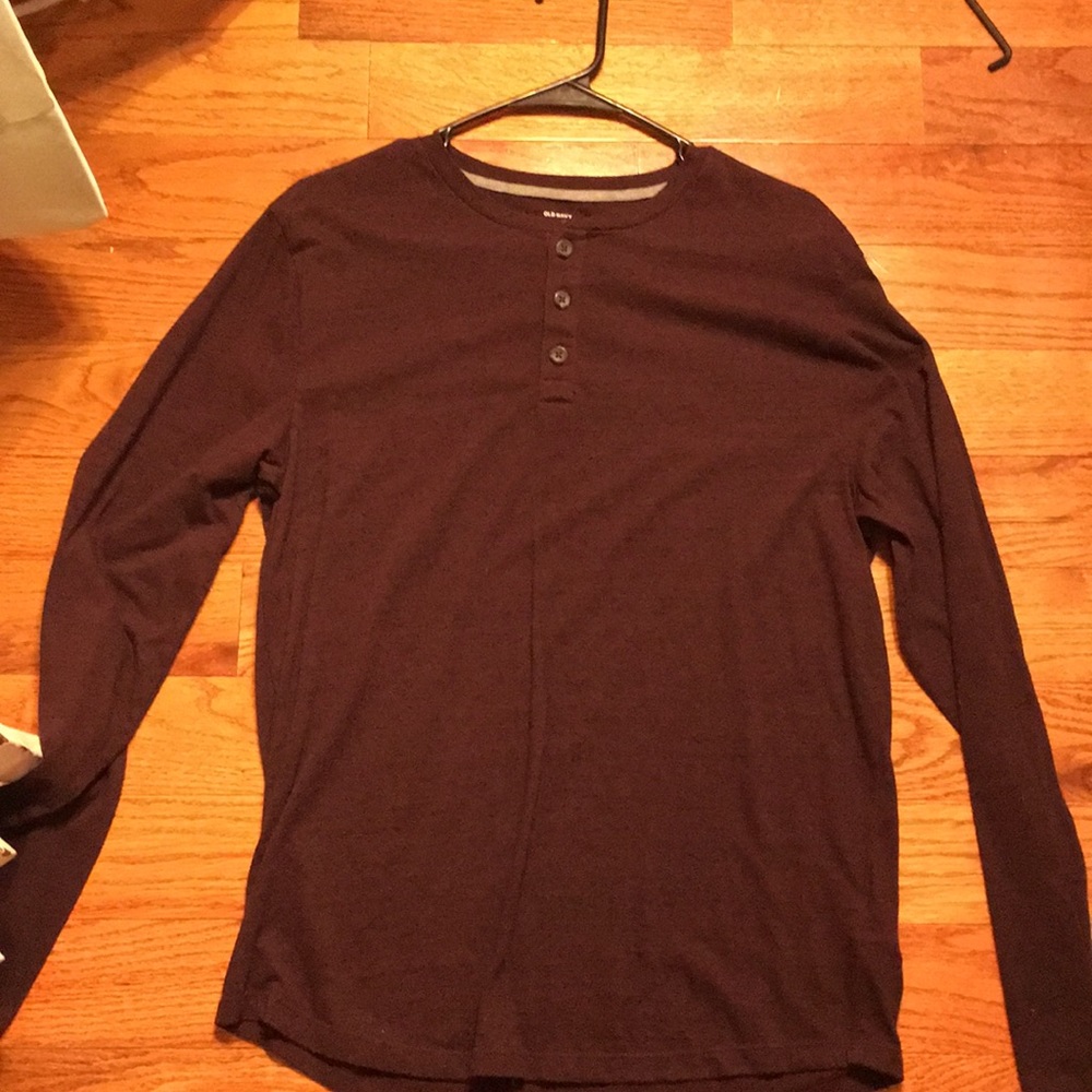 A long sleeve old navy shirt